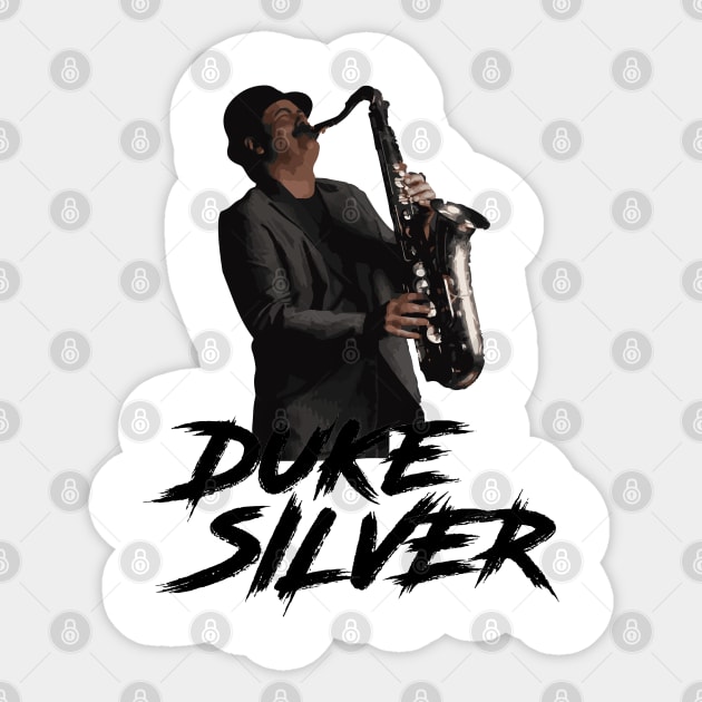 Duke Silver Sticker by mariansar